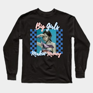 Big Girls Makin' Money Winter Aespa Long Sleeve T-Shirt